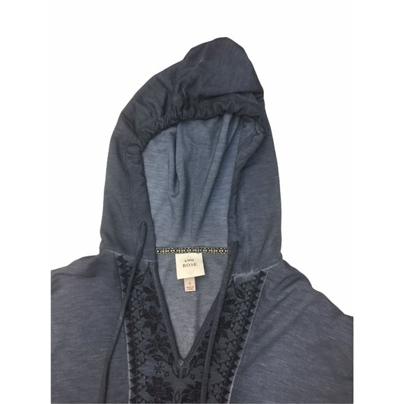 Women's Embroidered Hooded Sweatshirt Size S - Picture 3 of 8